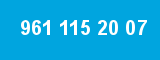 961 115 20 07